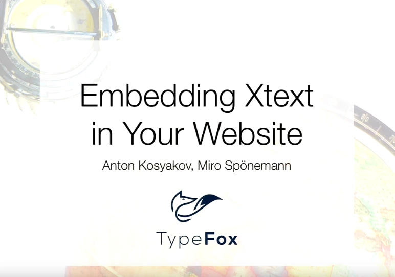 Embedding Xtext in your website