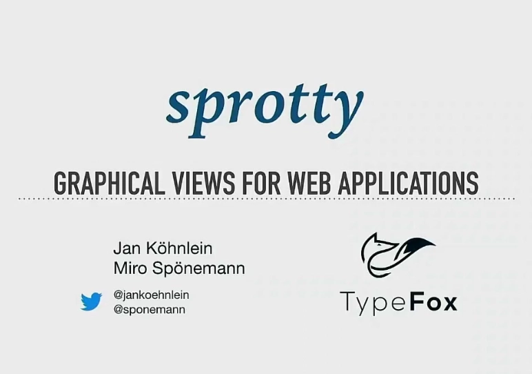 Sprotty – graphical views for web applications
