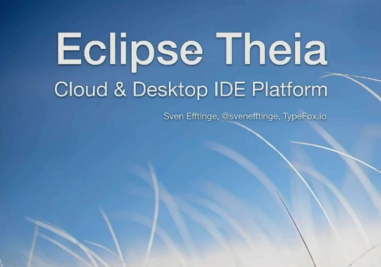 Eclipse Theia 1.0 – the new platform for engineering tools